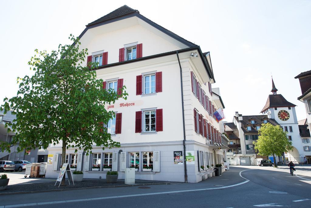 Gasthof Zum Mohren Hotell Willisau Exteriör bild